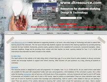 Tablet Screenshot of dtresource.com